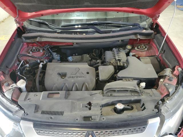 JA4AD2A32LZ039454 - 2020 MITSUBISHI OUTLANDER ES RED photo 12