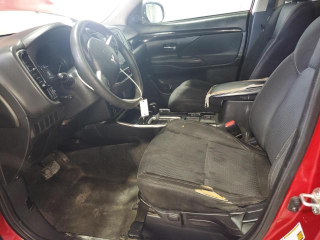 JA4AD2A32LZ039454 - 2020 MITSUBISHI OUTLANDER ES RED photo 7
