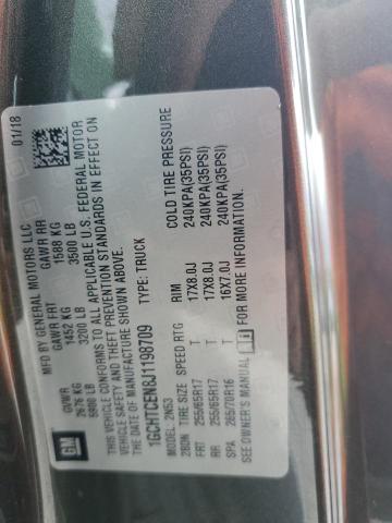 1GCHTCEN8J1198709 - 2018 CHEVROLET COLORADO LT GRAY photo 12