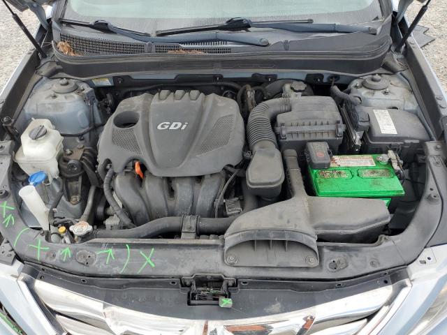 5NPEC4AC5DH673422 - 2013 HYUNDAI SONATA SE Күміс фото 11