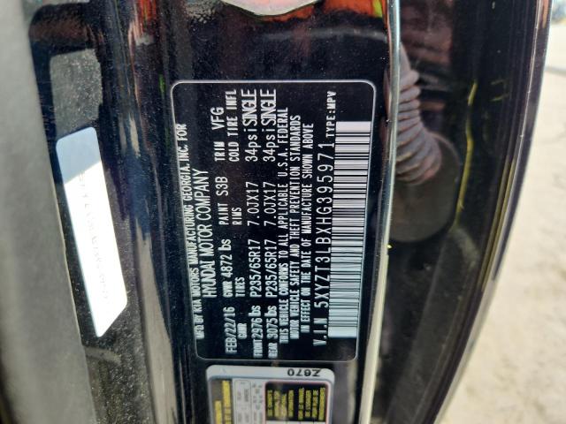 5XYZT3LBXHG395971 - 2017 HYUNDAI SANTA FE S Qara foto 12