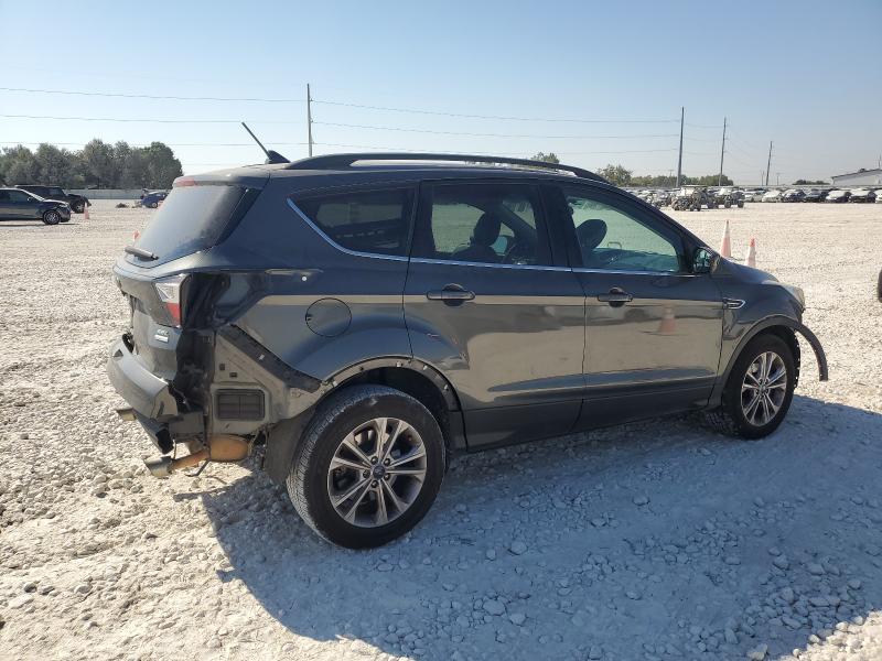 1FMCU0HD4JUB20172 - 2018 FORD ESCAPE SEL ნაცრისფერი ფოტო 3