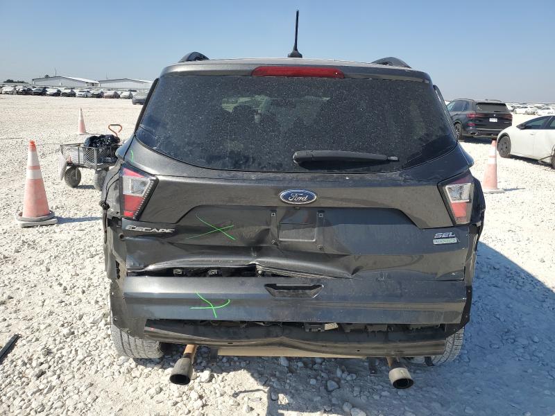 1FMCU0HD4JUB20172 - 2018 FORD ESCAPE SEL ნაცრისფერი ფოტო 6