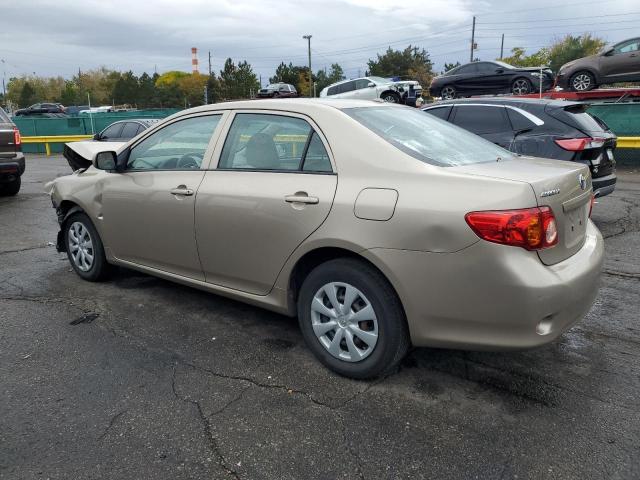 2T1BU4EE1AC389795 - 2010 TOYOTA COROLLA BASE GOLD photo 2