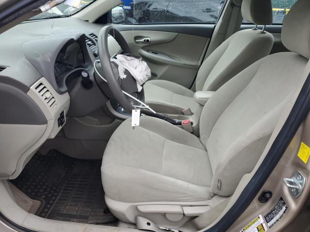 2T1BU4EE1AC389795 - 2010 TOYOTA COROLLA BASE GOLD photo 7