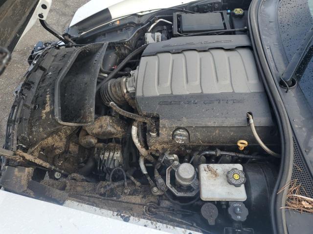 1G1YA2D74K5117324 - 2019 CHEVROLET CORVETTE STINGRAY 1LT WHITE photo 11