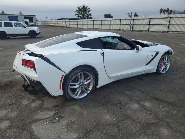 1G1YA2D74K5117324 - 2019 CHEVROLET CORVETTE STINGRAY 1LT WHITE photo 3