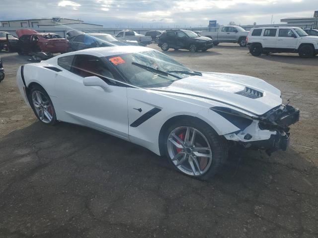 1G1YA2D74K5117324 - 2019 CHEVROLET CORVETTE STINGRAY 1LT WHITE photo 4