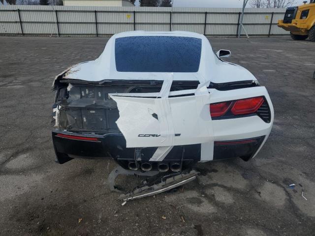 1G1YA2D74K5117324 - 2019 CHEVROLET CORVETTE STINGRAY 1LT WHITE photo 6