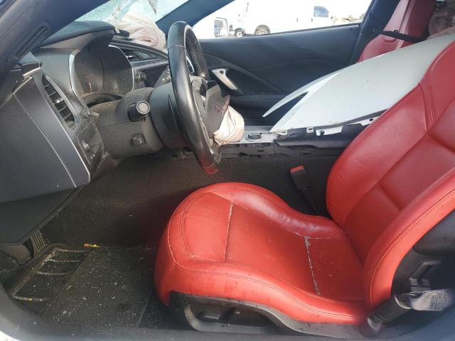 1G1YA2D74K5117324 - 2019 CHEVROLET CORVETTE STINGRAY 1LT WHITE photo 7