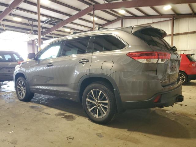 5TDJZRFH8HS382346 - 2017 TOYOTA HIGHLANDER SE ნაცრისფერი ფოტო 2