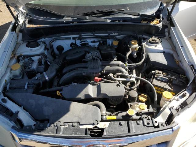 JF2SHABC0BG745681 - 2011 SUBARU FORESTER 2.5X 白色 照片 12