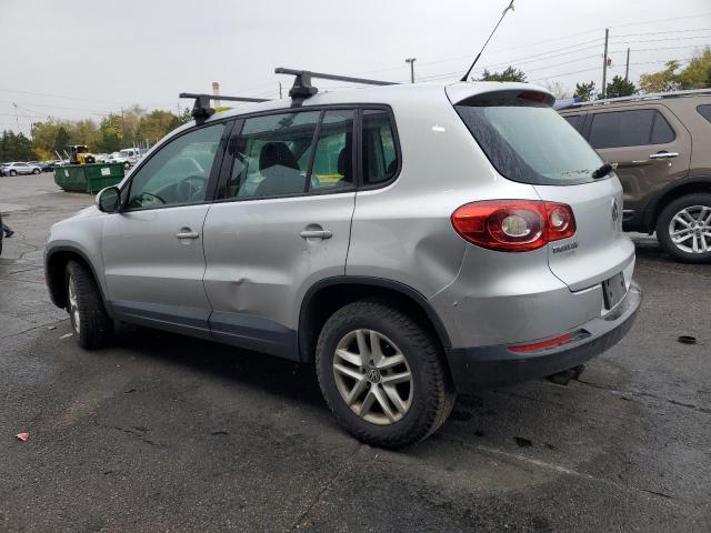 WVGBV7AX9BW554826 - 2011 VOLKSWAGEN TIGUAN S SILVER photo 2