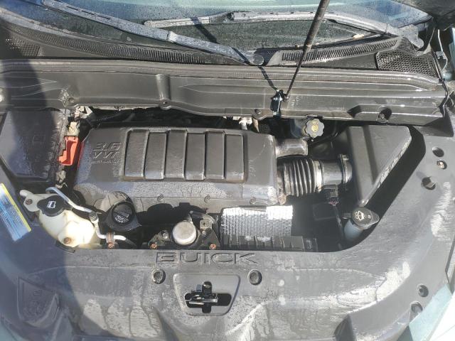 5GALVCEDXAJ138315 - 2010 BUICK ENCLAVE CXL Yaşıl foto 12