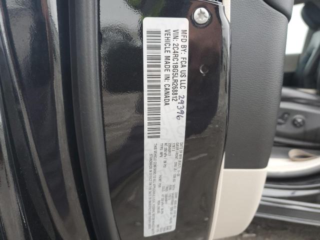 2C4RC1BG5LR268812 - 2020 CHRYSLER PACIFICA TOURING L BLACK photo 13