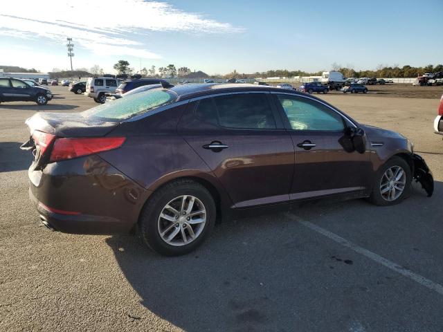 5XXGM4A70DG099221 - 2013 KIA OPTIMA LX MAROON photo 3