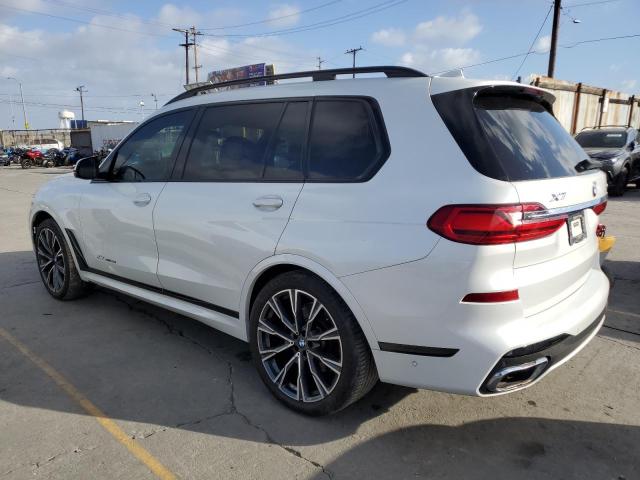 5UXCX4C55KLB39499 - 2019 BMW X7 XDRIVE50I WHITE photo 2