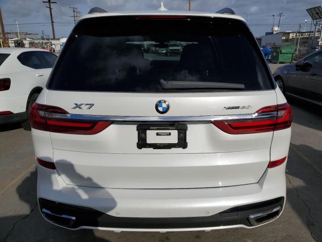 5UXCX4C55KLB39499 - 2019 BMW X7 XDRIVE50I WHITE photo 6
