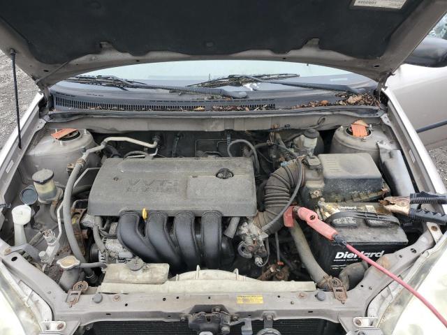 1NXBR32E43Z074605 - 2003 TOYOTA COROLLA CE ყავისფერი ფოტო 11