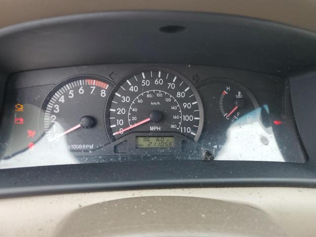 1NXBR32E43Z074605 - 2003 TOYOTA COROLLA CE ყავისფერი ფოტო 9