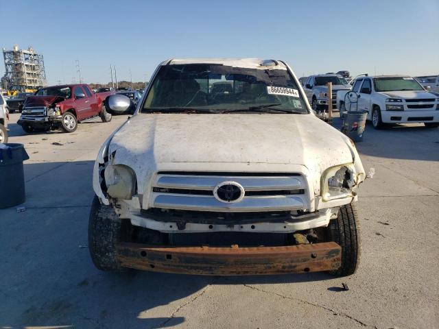 5TBRN34113S381011 - 2003 TOYOTA TUNDRA ACCESS CAB SR5 WHITE photo 5