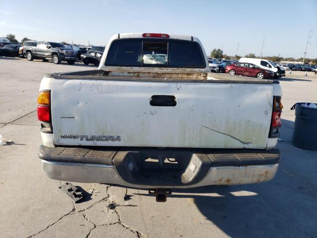 5TBRN34113S381011 - 2003 TOYOTA TUNDRA ACCESS CAB SR5 WHITE photo 6