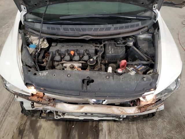 19XFA1F51BE025841 - 2011 HONDA CIVIC LX WHITE photo 11