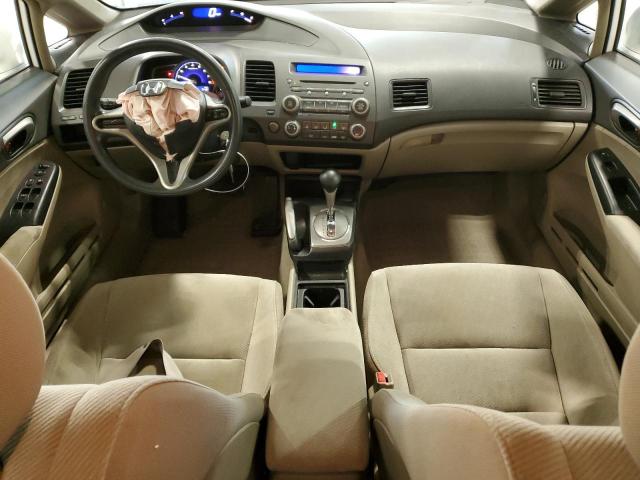 19XFA1F51BE025841 - 2011 HONDA CIVIC LX WHITE photo 8