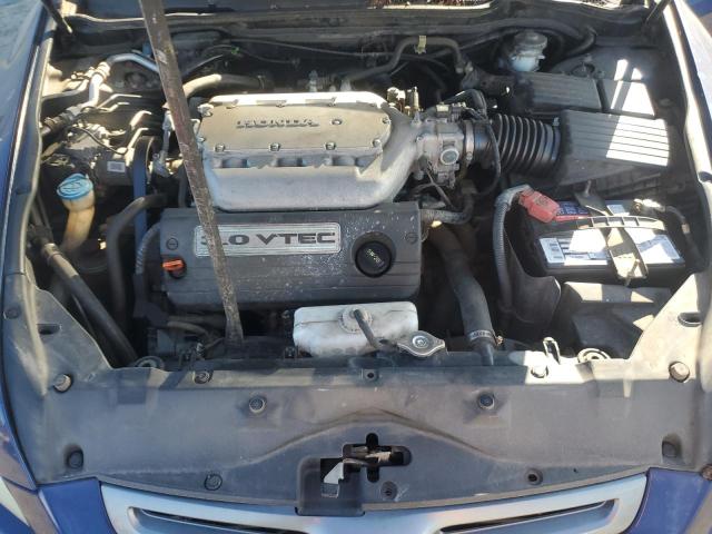 1HGCM66373A074747 - 2003 HONDA ACCORD LX BLUE photo 11