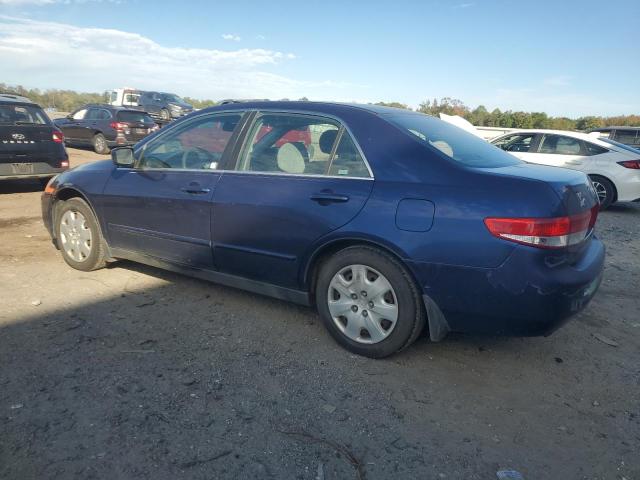 1HGCM66373A074747 - 2003 HONDA ACCORD LX BLUE photo 2