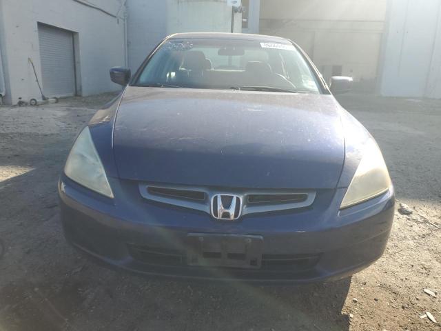 1HGCM66373A074747 - 2003 HONDA ACCORD LX BLUE photo 5