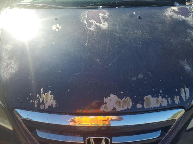 5FNRL384X7B077476 - 2007 HONDA ODYSSEY EX BLUE photo 11