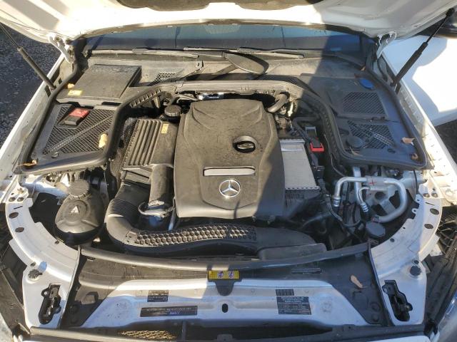 55SWF4KB3FU003160 - 2015 MERZ C 300 4MATIC WHITE photo 11