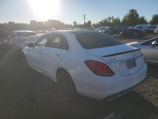 55SWF4KB3FU003160 - 2015 MERZ C 300 4MATIC WHITE photo 2