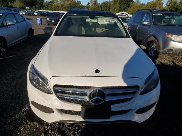 55SWF4KB3FU003160 - 2015 MERZ C 300 4MATIC WHITE photo 5