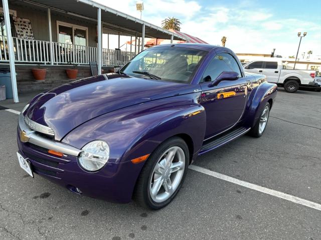 1GCES14PX4B112618 - 2004 CHEVROLET SSR 紫色 照片 2