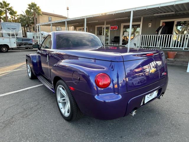 1GCES14PX4B112618 - 2004 CHEVROLET SSR 紫色 照片 3