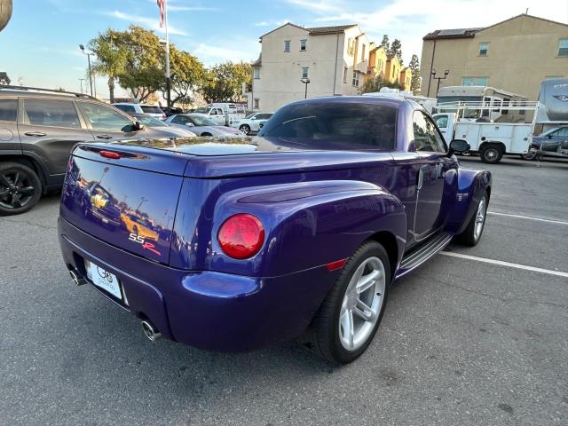 1GCES14PX4B112618 - 2004 CHEVROLET SSR 紫色 照片 4