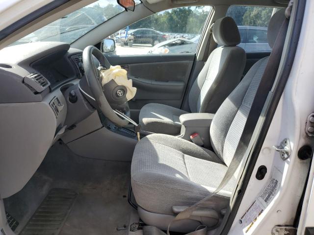 JTDBR32E252049205 - 2005 TOYOTA COROLLA CE WHITE photo 7