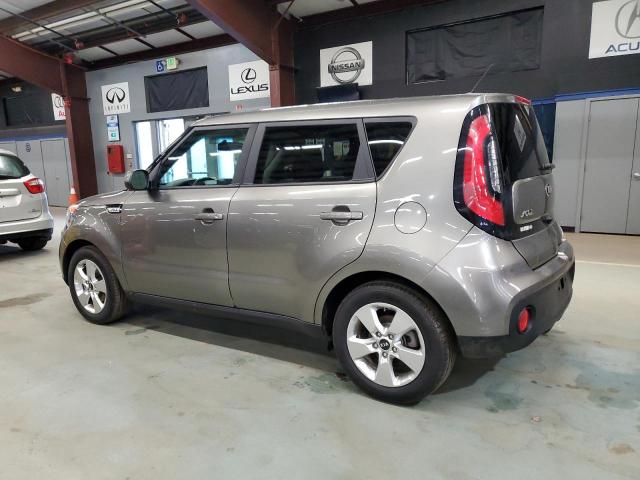 KNDJN2A28K7007645 - 2019 KIA SOUL Szary zdjęcie 2