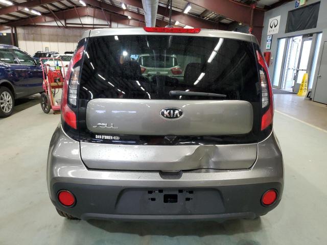 KNDJN2A28K7007645 - 2019 KIA SOUL Szary zdjęcie 6
