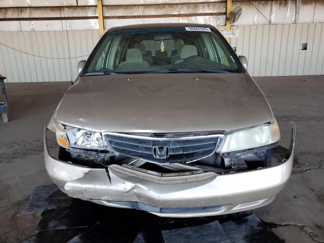 5FNRL18692B008440 - 2002 HONDA ODYSSEY EX GOLD photo 5