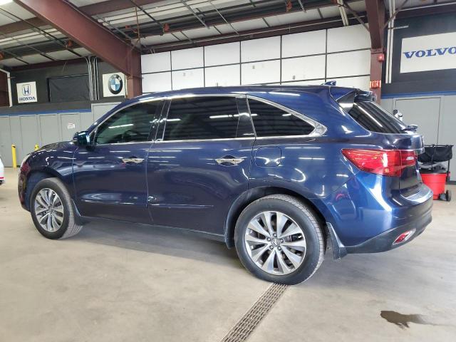 5FRYD4H47GB033576 - 2016 ACURA MDX TECHNOLOGY أزرق صورة 2
