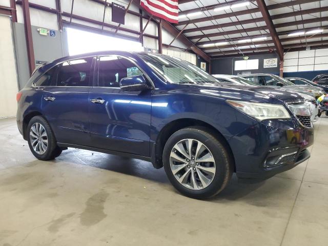 5FRYD4H47GB033576 - 2016 ACURA MDX TECHNOLOGY أزرق صورة 4