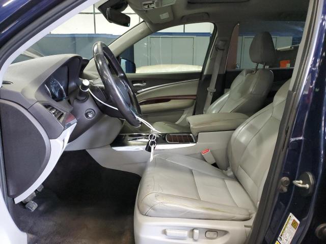 5FRYD4H47GB033576 - 2016 ACURA MDX TECHNOLOGY أزرق صورة 7