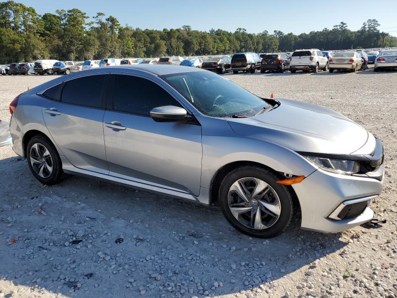 2HGFC2F6XLH518109 - 2020 HONDA CIVIC LX SILVER photo 4