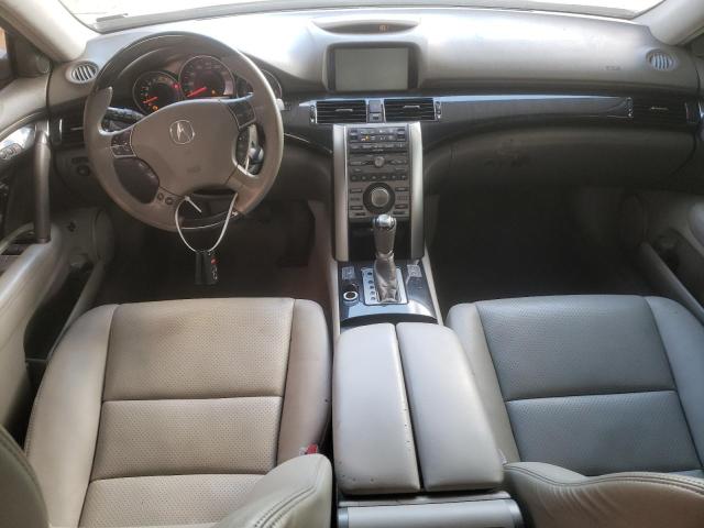 JH4KB2F64AC000463 - 2010 ACURA RL GRAY photo 8