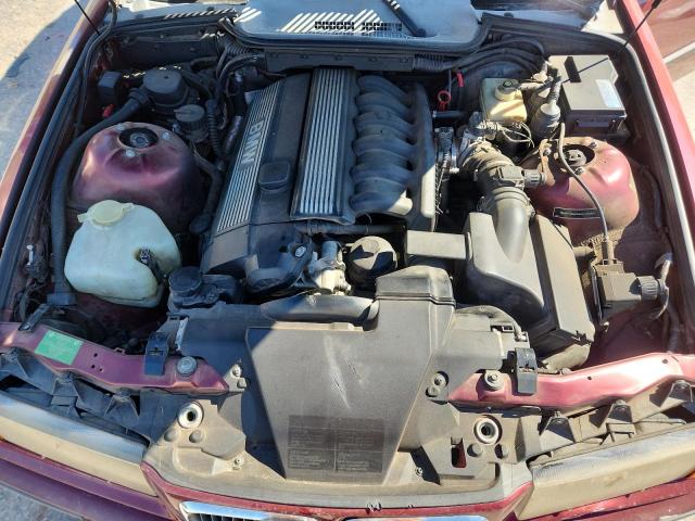 WBABK8322VET97166 - 1997 BMW 328 IC AUTOMATIC BURGUNDY photo 11