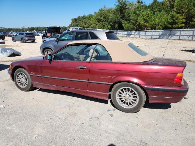 WBABK8322VET97166 - 1997 BMW 328 IC AUTOMATIC BURGUNDY photo 2
