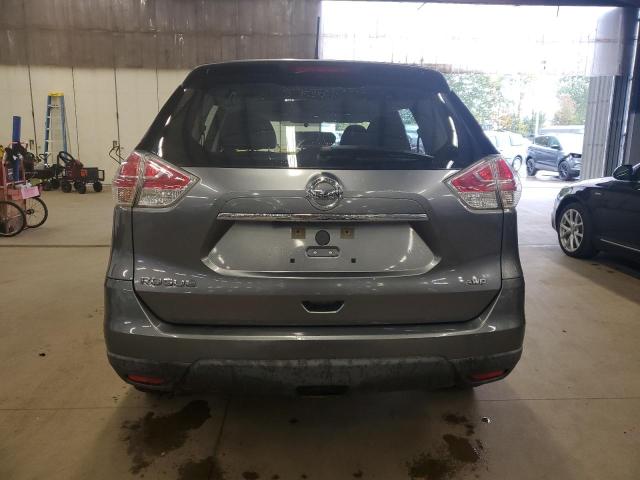 KNMAT2MV2GP609749 - 2016 NISSAN ROGUE S GRAY photo 6